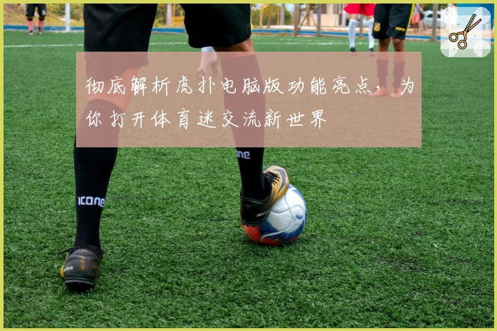 彻底解析虎扑电脑版功能亮点，为你打开体育迷交流新世界